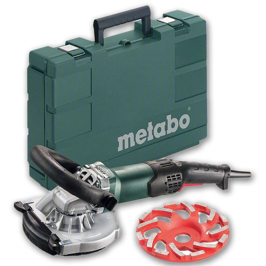 Metabo 5" Grinder Kit + Shroud + Handle + Cupwheel RSEV 19-125