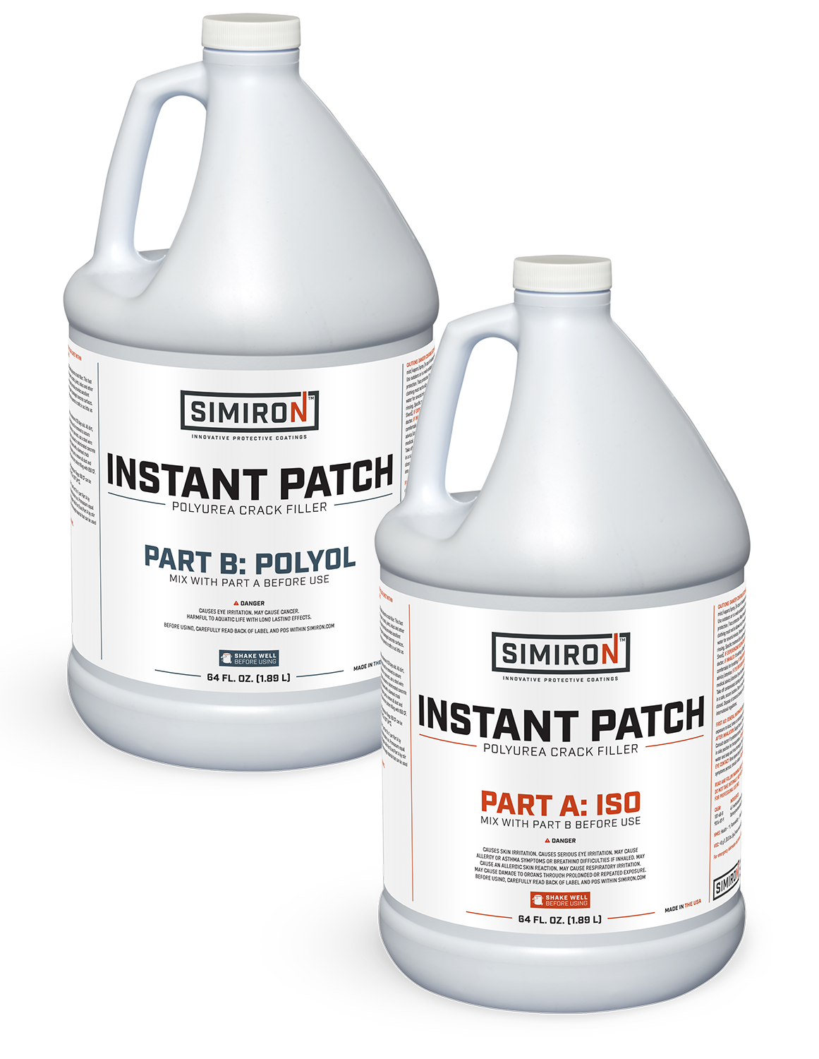 Simiron Instant Patch Polyurea Crack Filler
