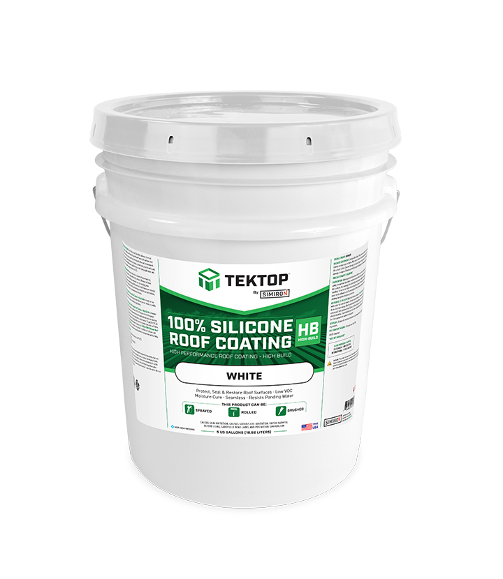 Tektop 100% Silicon Roof Coating - HB