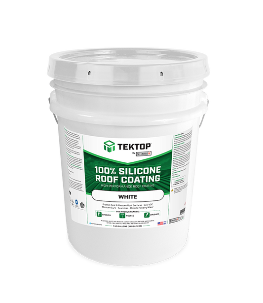 TekTop 100% Silicone Roof Coating